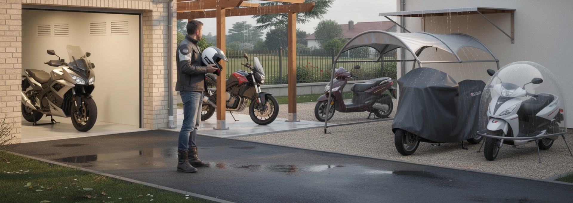 quel-type-dabri-choisir-pour-proteger-efficacement-sa-moto-ou-son-scooter-de-la-pluie-et-du-vent